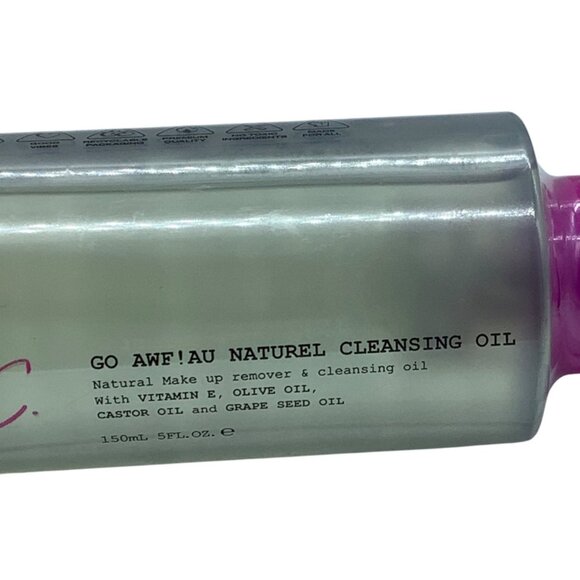 Uoma By Sharon C. Go Awf! Au Naturel Cleansing Oil 5 Fl. Oz NEW - Picture 3 of 8